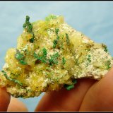 Mimetite and malachite
36 x 26 x 10 mm
(Autor: Pierre Joubert)