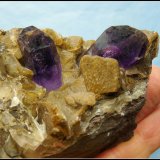 Quartz and Calcite
87 x 64 x 54 mm
(Autor: Pierre Joubert)