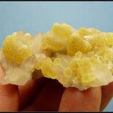 Fluorite on Quartz
61 x 37 x 25 mm
(Autor: Pierre Joubert)