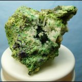Cerussite, adamite and duftite
80 x 57 x 50 mm
(Autor: Pierre Joubert)