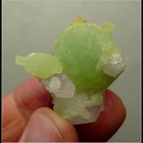 Quartz and Prehnite
35 x 32 x 27 mm
(Autor: Pierre Joubert)