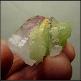 Quartz and Prehnite
35 x 32 x 27 mm
(Autor: Pierre Joubert)