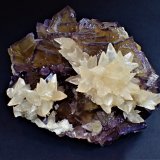 Fluorite, Calcite, Sphalerite
176 mm x 135 mm
(Autor: Don Lum)