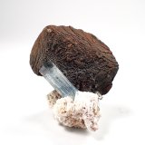 Siderite, Aquamarine, Feldspar
35 mm x 32 mm x 28 mm
(Autor: Don Lum)