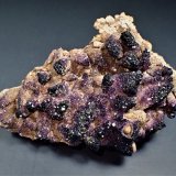 Fluorite, Calcite, Gypsum
118 mm x 80 mm x 35 mm
(Autor: Don Lum)