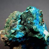 Liroconite, Clinoclase
41 mm x 39 mm x  25 mm
(Autor: Don Lum)