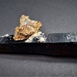 Quartz (variety smoky quartz, variety dauphine law twin), Goethite after Siderite
84 mm x 32 mm 26 mm
(Autor: Don Lum)