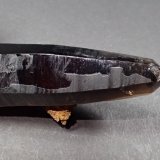 Quartz (variety smoky quartz, variety dauphine law twin), Goethite after Siderite
84 mm x 32 mm x 26 mm
(Autor: Don Lum)