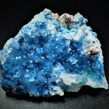 Shattuckite, Quartz, Chrysocolla
52 mm x 40 mm x 18 mm
(Autor: Don Lum)