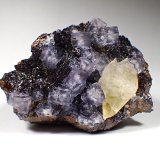Fluorite, Sphalerite, Calcite
145 mm x 115 mm
(Autor: Don Lum)