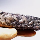 Quartz, Feldspar
112 mm x 35 mm x 25 mm
(Autor: Don Lum)