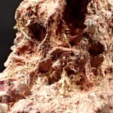 Gold (variety electrum), Erythrite, Quartz
77 mm x 43 mm x 27 mm
(Autor: Don Lum)