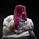 Corundum (variety ruby), Quartz
44 mm x 43 mm x 32 mm
(Autor: Don Lum)
