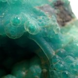 Quartz (variety chalcedony), Chrysocolla
94 mm x 52 mm x  34 mm
(Autor: Don Lum)