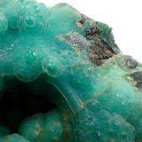 Quartz (variety chalcedony), Chrysocolla
94 mm x 52 mm x  34 mm
(Autor: Don Lum)