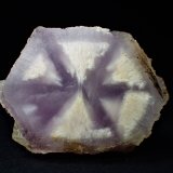 Quartz (variety amethyst variety trapiche)
64 mm x 44 mm x 42 mm
(Autor: Don Lum)
