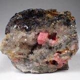 Rhodochrosite, Quartz
62 mm x 60 mm x 47 mm
(Autor: Don Lum)