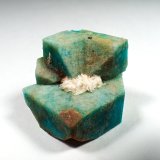 Microcline (variety amazonite) Manebach Twin, Albite
39 mm x 30 mm x 28 mm
(Autor: Don Lum)