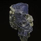 Fluorite, Fluorapatite, Quartz, Pyrite, Muscovite
4.5 x 2.5 cm
(Autor: am mizunaka)