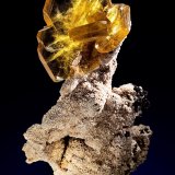 Baryte
Specimen height 8 cm, barite cluster 3,3 cm
(Autor: Tobi)