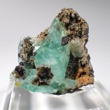 Phosphophyllite, Siderite,  Pyrite
50 mm x 45 mm x 24 mm
(Autor: Don Lum)