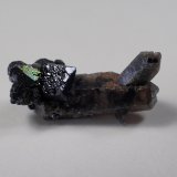 Brookite, Quartz (variety smoky)
22.5 mm x 11.3 mm x 9.9 mm
(Autor: Don Lum)