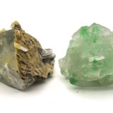 Fluorite, Aragonite
7 x 6 x 5 cm
(Autor: Bergur_E_Sigurdarson)