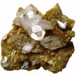 Quartz on siderite
Specimen size 4,5 cm
(Autor: Tobi)