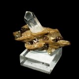 Quartz, Siderite, Chalcopyrite
Specimen size 4 cm
(Autor: Tobi)