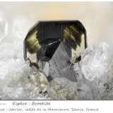 Brookite on Quartz
fov 6.1 mm
(Autor: ploum)