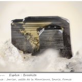 Brookite on Quartz
fov 4.8 mm
(Autor: ploum)