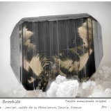 Brookite
fov 2.70 mm
(Autor: ploum)