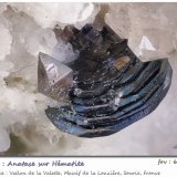 Anatase
Vallon de la Valette, Macizo La Lauzière, Saint-Jean-de-Maurienne, Saboya, Auvergne-Rhône-Alpes, Francia
fov 6.05 mm
(Autor: ploum)
