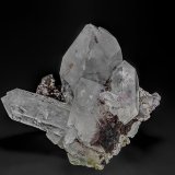 Quartz, Axinite-(Fe)
8.8 x 8.0 cm
(Autor: am mizunaka)