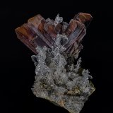 Quartz, Brookite
3.2 x 3.7 cm
(Autor: am mizunaka)