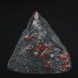 Quartz, Hematite, Calcite
6.9 x 6.2 cm
(Autor: am mizunaka)