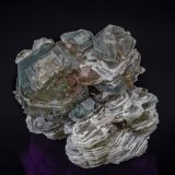 Datolite, Quartz
6.3 x 6.0 cm
(Autor: am mizunaka)