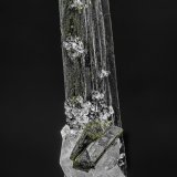 Epidote, Quartz
8.0 x 1.6 cm
(Autor: am mizunaka)