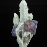 Fluorite, Quartz
12.0 x 6.7 cm
(Autor: am mizunaka)