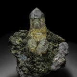 Quartz, Fluorite, Muscovite, Pyrite, Fluorapatite
10.0 x 11.0 cm
(Autor: am mizunaka)
