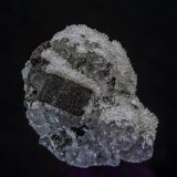 Fluorite, Quartz
7.0 x 5.3 cm
(Autor: am mizunaka)