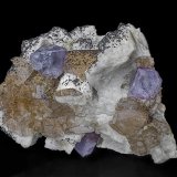 Fluorite, Quartz, Albite, Chlorite
10.1 x 7.6 cm
(Autor: am mizunaka)