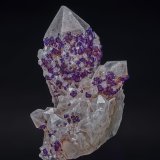 Fluorite, Quartz
8.0 x 5.3 cm
(Autor: am mizunaka)