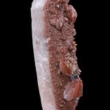 Quartz, Calcite, Hematite
10.8 x 3.3 cm
(Autor: am mizunaka)