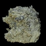 Quartz, Fluorite, Boulangerite
9.2 x 8.0 cm
(Autor: am mizunaka)