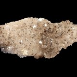 Quartz and Goethite
Tizi n'Tichka - Agouim area, High Atlas, Ouarzazate Province, Drâa-Tafilalet Region, Morocco
150 mm x 70 mm x 40 mm
(Autor: Dany Mabillard)