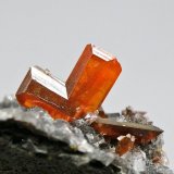 Wulfenite
crystal "V" 7x6 mm
(Autor: Tobi)