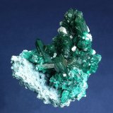 Dioptase on Shattuckite
64 x 55 x 44 mm
(Autor: GneissWare)