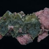 Barite, Rhodochrosite, Shigaite
6.4 x 3.4 cm
(Autor: am mizunaka)