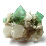 Fluorite, Quartz
Specimen size 6,5 cm
(Autor: Tobi)